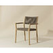 Kavala Natural Outdoor Stackable Dining Armchair, Set Of 2